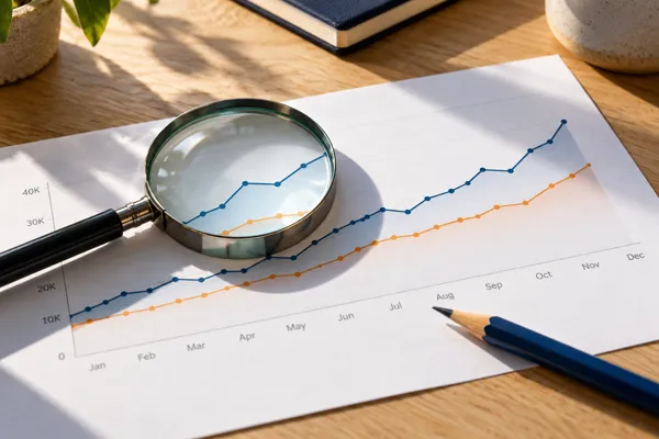 SEO y posicionamiento en buscadores — escena ilustrativa