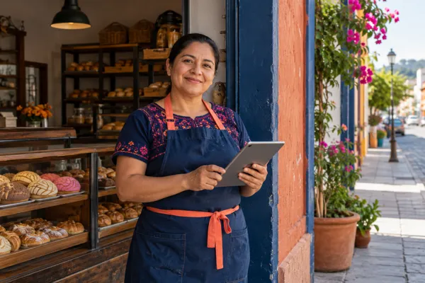SEO local — escena ilustrativa